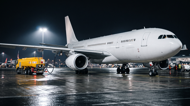 Europe's Jet Fuel Reserves Fall To One Month