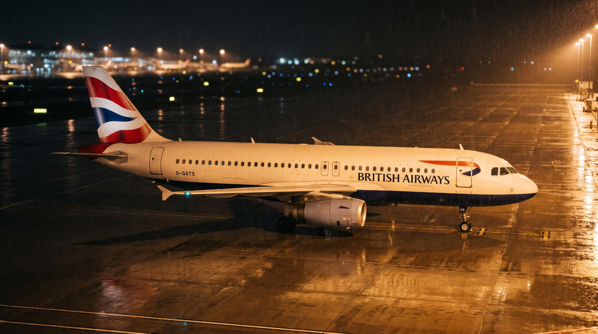 British Airways A320 Shuts London Gatwick Runway 2026