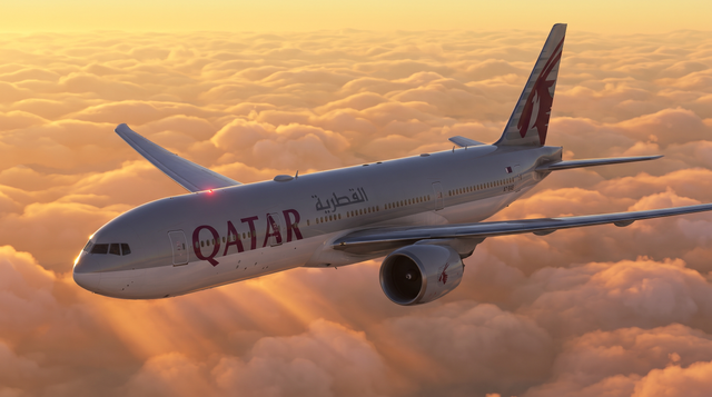 Qatar Airways 777 Intercepted By RAF Jets Over England