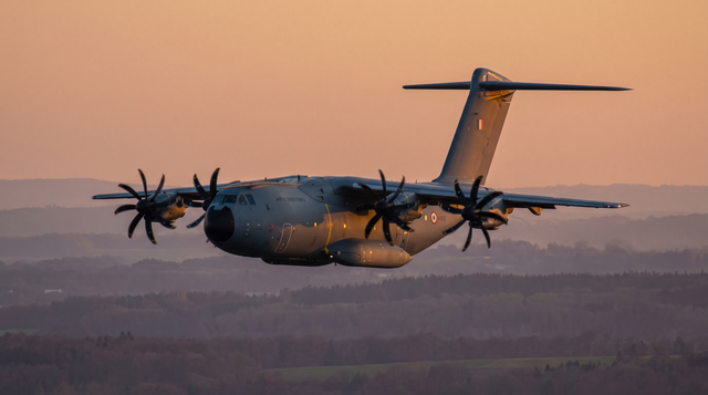 France Deploys A400M On Gironde Wildfire 2026