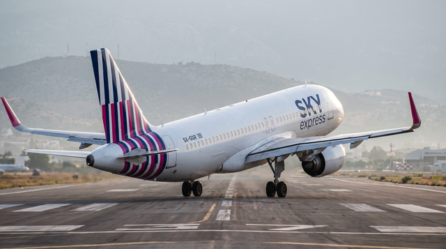 Sky Express Launches Athens-Barcelona Route