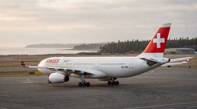 SWISS LX16 Diverts To Bangor After Cabin Smoke