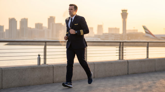 Pilot Health: Diet, Sleep, and Exercise on the Road