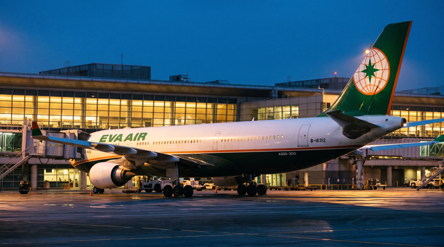 EVA Air Resumes Taipei-Delhi A330 Route In Dec 2026