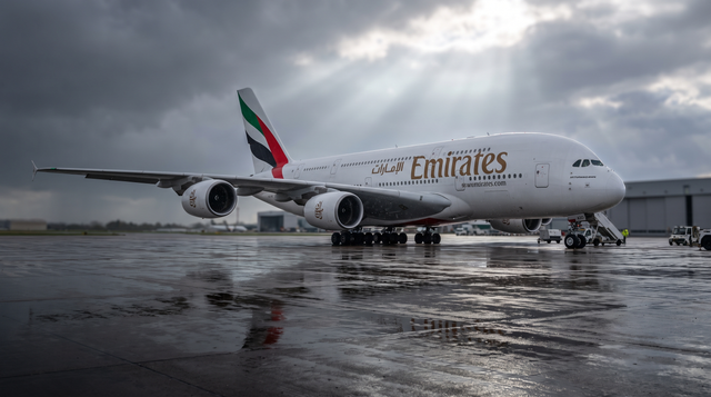 Emirates Suspends A380 To Prague And Glasgow 2026