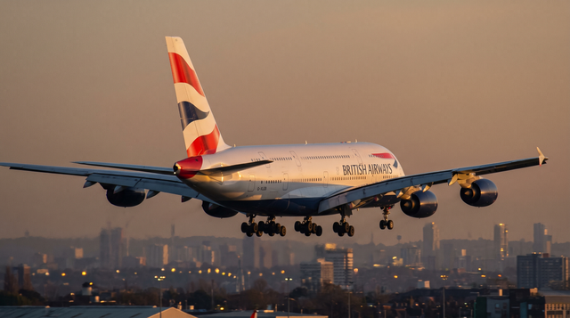 British Airways A380 Returns To Johannesburg After Radar Fault