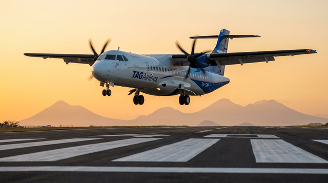 TAG Airlines Adds Flores-Merida ATR 72 Route