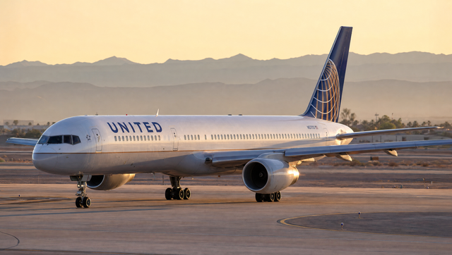 United 757 Diverts To Las Vegas After Engine Issue