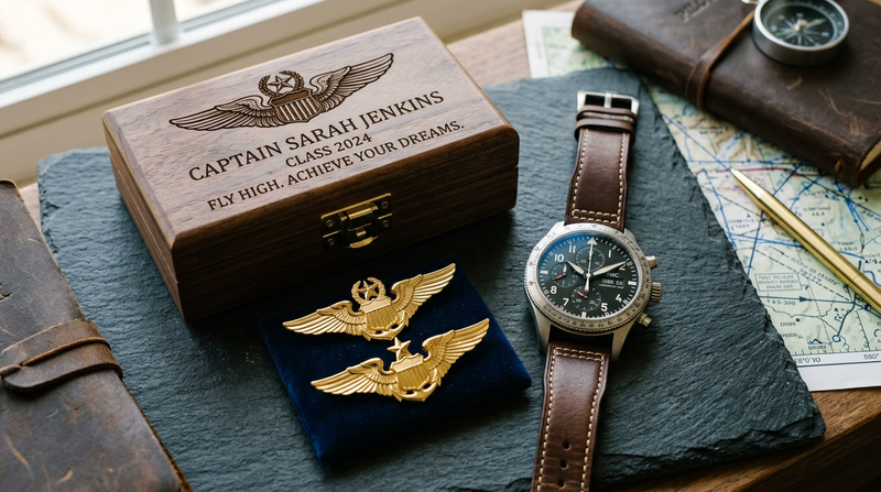 Pilot Graduation Gifts — Wing Pins, Watches & Keepsakes