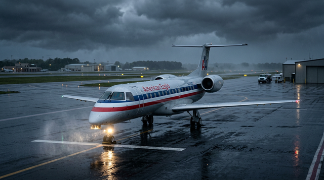 Piedmont Airlines Embraer ERJ-145LR Flight PDT5908 Makes Emergency Diversion To Salisbury After Cockpit Emergency On American Eagle Service From Greenville-Spartanburg To Philadelphia
