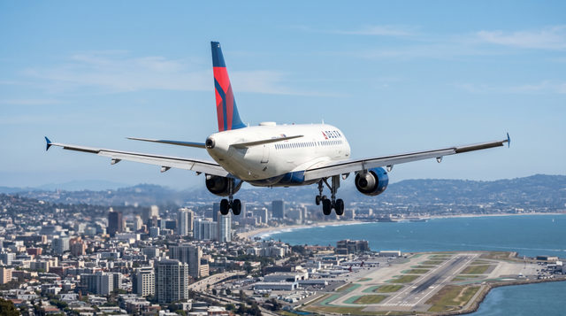 Delta A319 Aborts Boston Logan Landing in Near-Miss