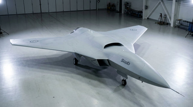 Saab Unveils A3-001 Uncrewed Combat Aircraft