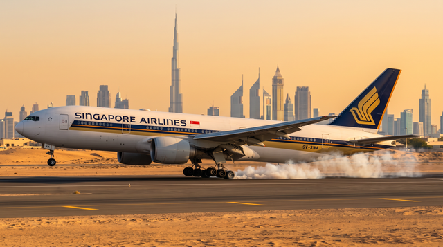 Singapore Airlines Resumes Singapore-Dubai Flights on June 1 After Months of Airspace Disruptions