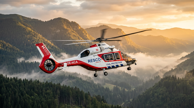 ROMANIA ORDERS 12 AIRBUS HELICOPTERS — SEVEN H160s AND FIVE H145s — FOR ITS INTERIOR MINISTRY EMERGENCY FLEET UNDER THE EU SAFE PROGRAM