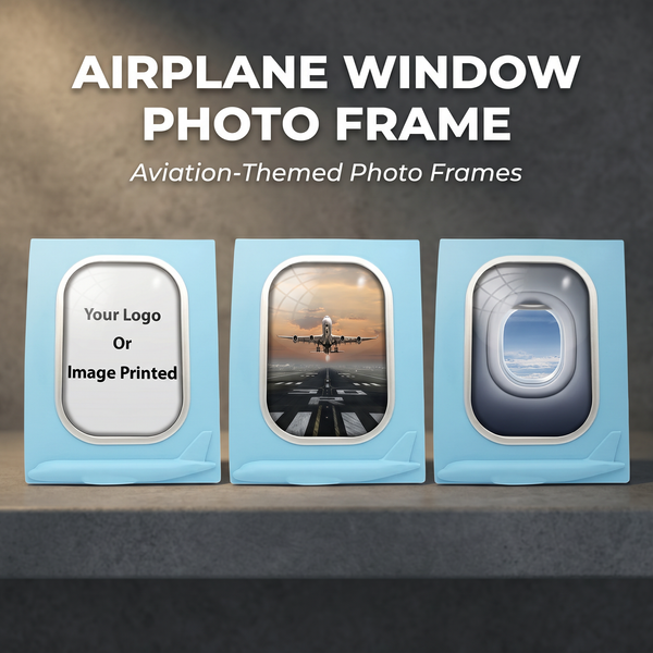 Airplane Window Photo Frame