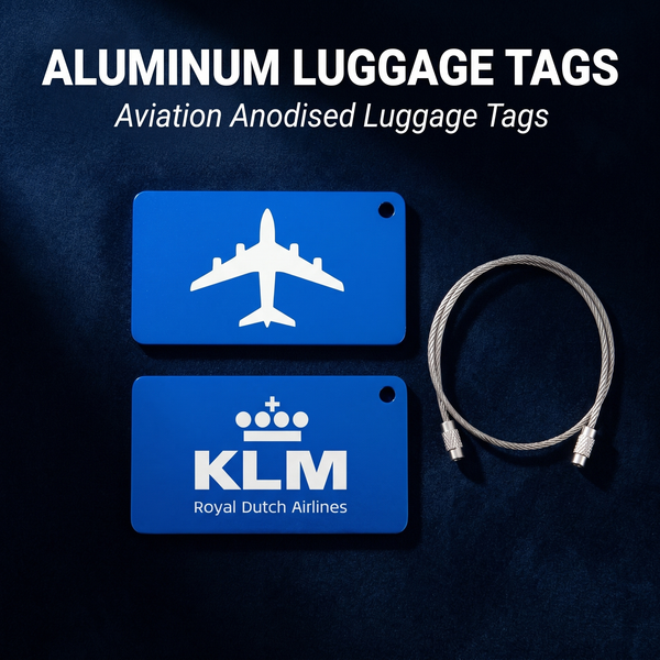 Aluminum Luggage Tags