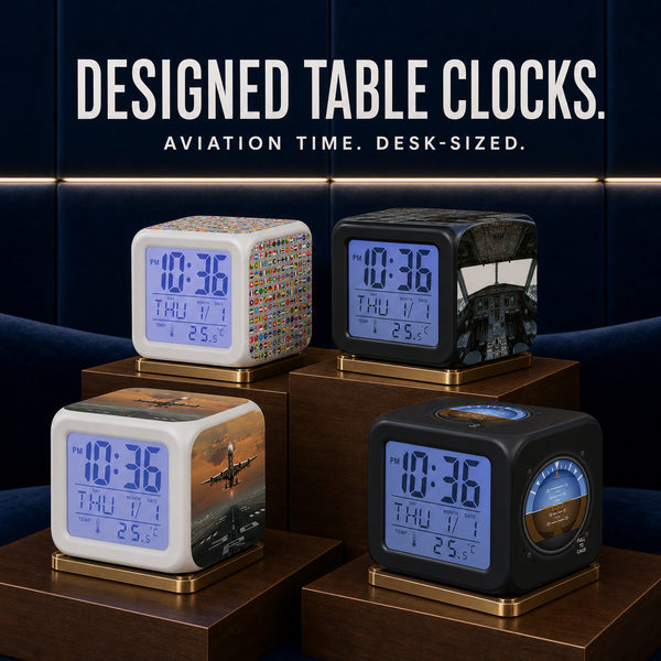 Designed Table Clocks