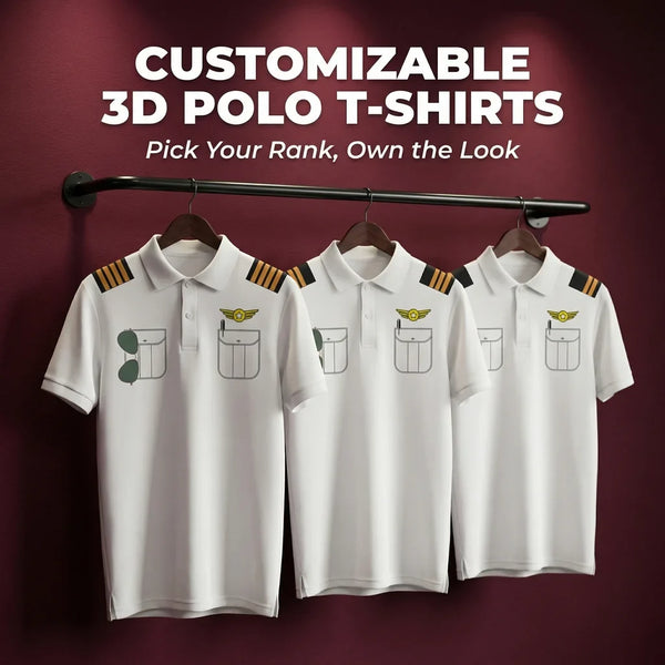 3D Polo T-Shirts