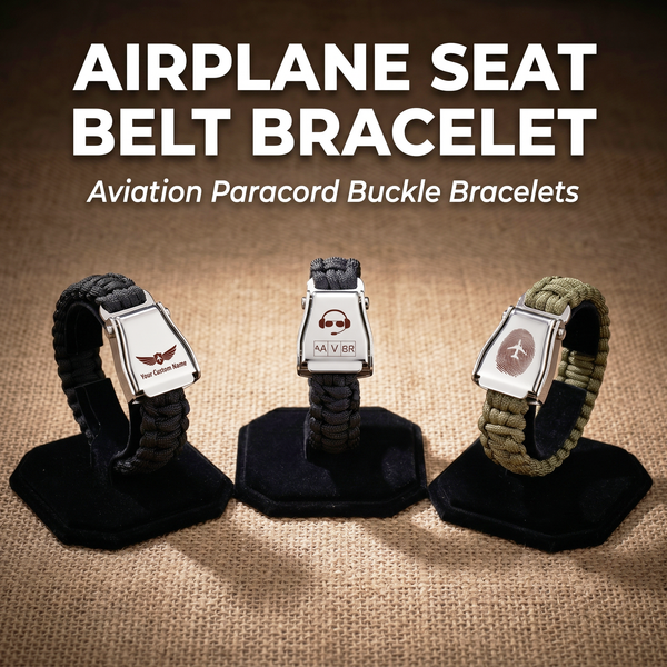 Airplane Seat Belt Bracelet