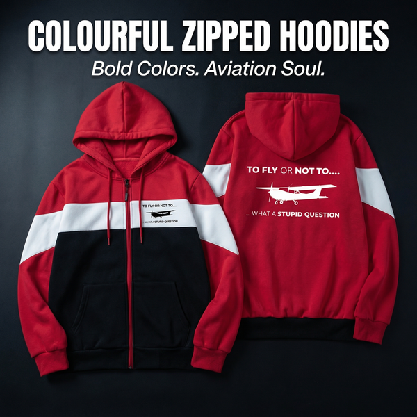 Colourful Zipped Hoodies