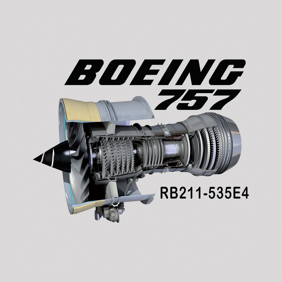 Boeing 757 & Rolls Royce Engine (RB211) – Aviation Shop
