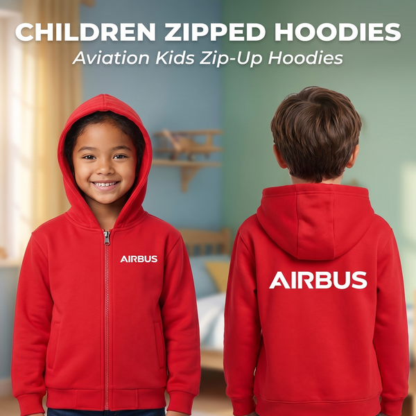 Children Zipped Hoodies