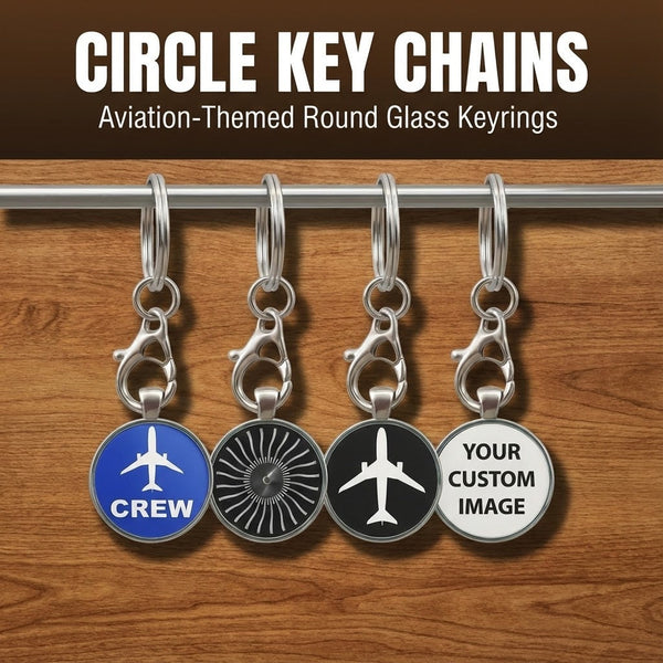 Circle Designed Key Chains