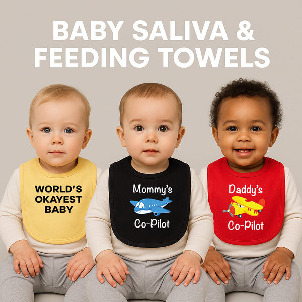 Baby Saliva & Feeding Towels