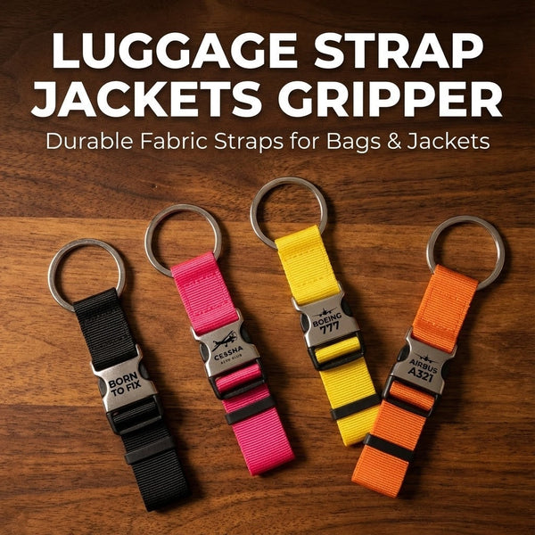Portable Luggage Strap Jacket Gripper