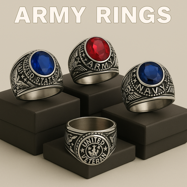 Army Style Rings