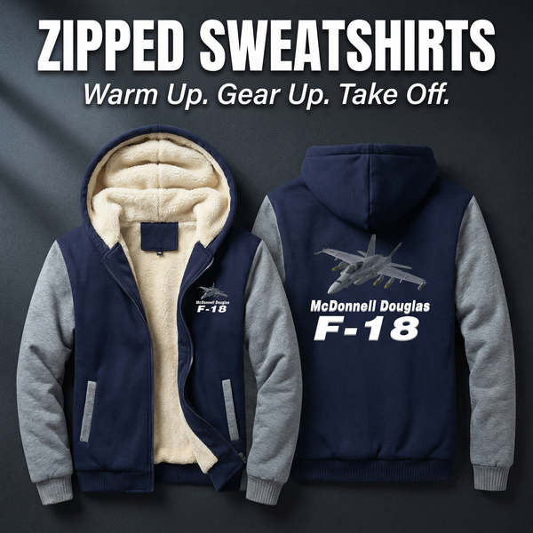 Zipped Sweatshirts