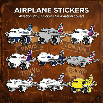 Airplanes Stickers