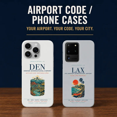 Airport Code Phone Cases