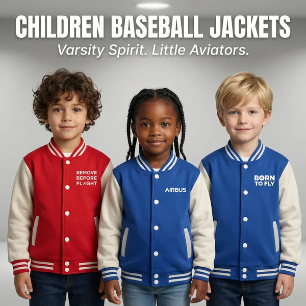 Children Baseball Jackets
