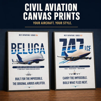 Civil Aviation Canvas Prints