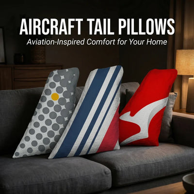 Aircraft Tail Pillows