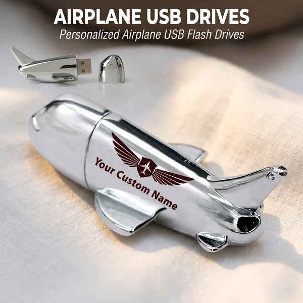 Designed Airplane Shape USB Drives