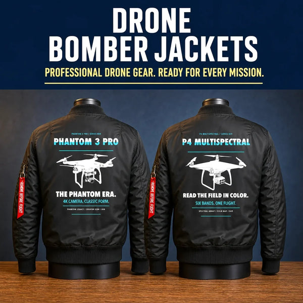 Drone Enthusiasts Bomber Jackets