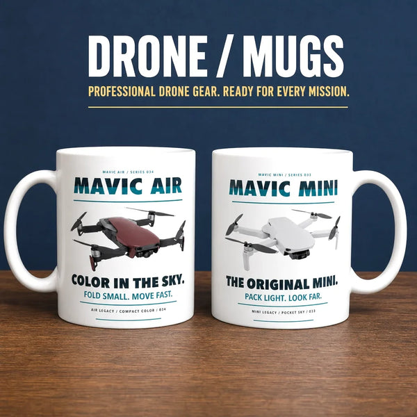 Drone Enthusiasts Ceramic Mugs