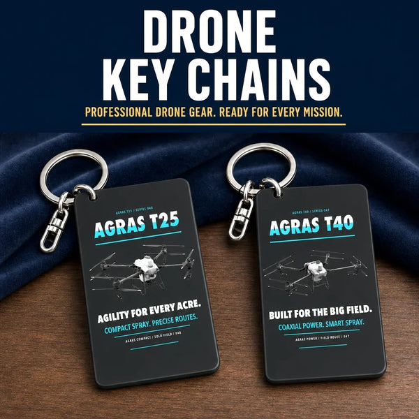 Drone Enthusiasts Designed Key Chains