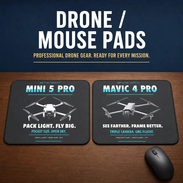 Drone Enthusiasts Mouse Pads