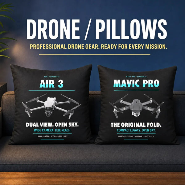 Drone Enthusiasts Pillows