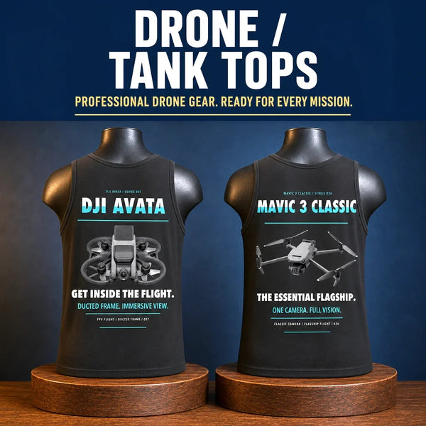 Drone Enthusiasts Tank Tops