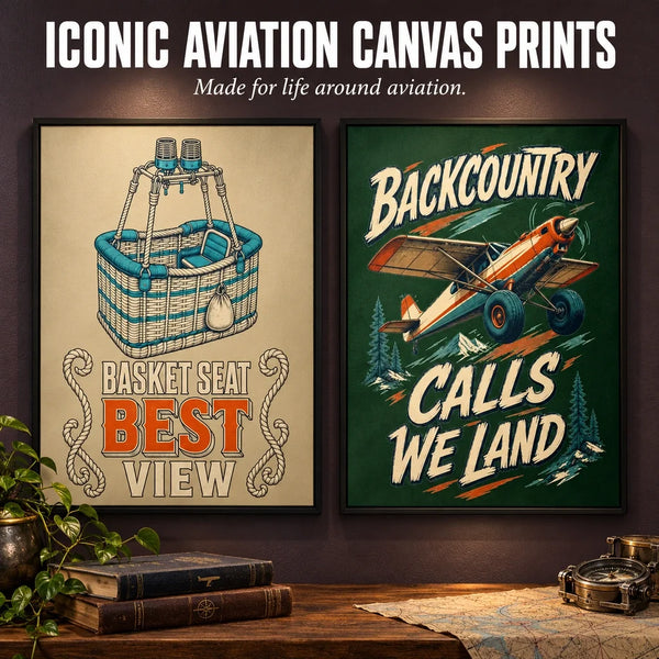 Iconic Aviation Canvas Prints