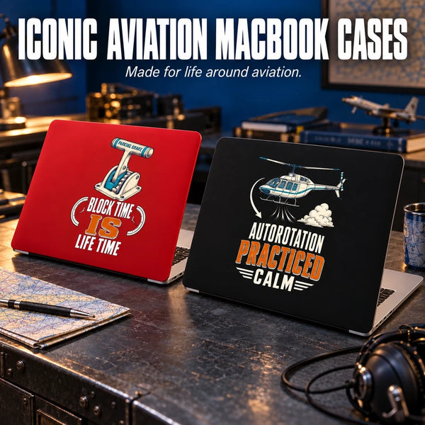 Iconic Aviation MacBook Cases