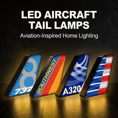 Led Aircraft Tail & 3D Lamp