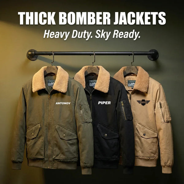 Thick Bomber Jackets