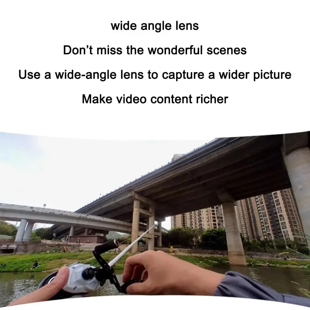 HD1080P Mini Vlog Action Camera with Wireless, for Sports/Travel (Pocket Sized)