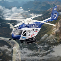 Thumbnail for 1:64 Scale Military Helicopter Alloy Toy Model (Retroactive Motion, Sound & Light Effects)