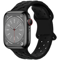 Thumbnail for Silicone Strap For Apple Watch bracelet Breathable Band
